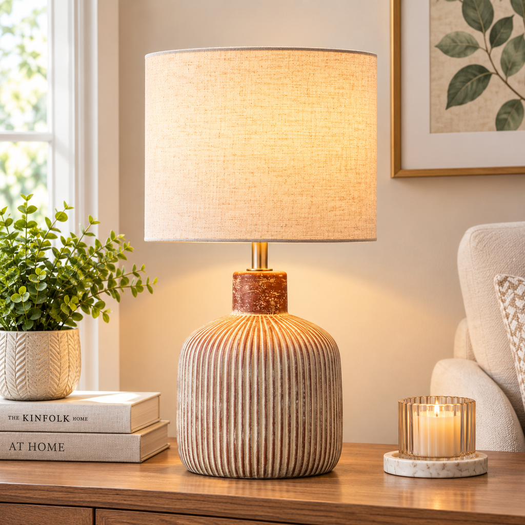 Cleofe Ceramic Table Lamp