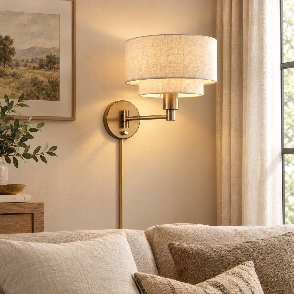 Swing Arm Sconce