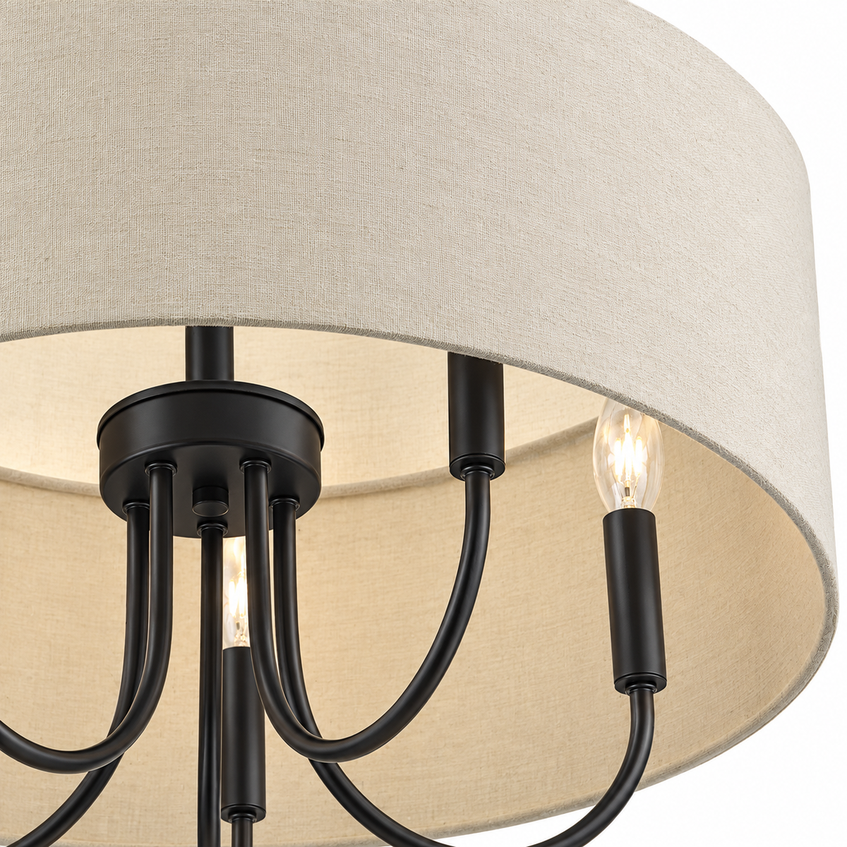 Light Bronze Pendant Chandelier